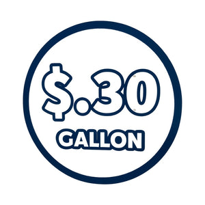 30 cents a gallon price graphic