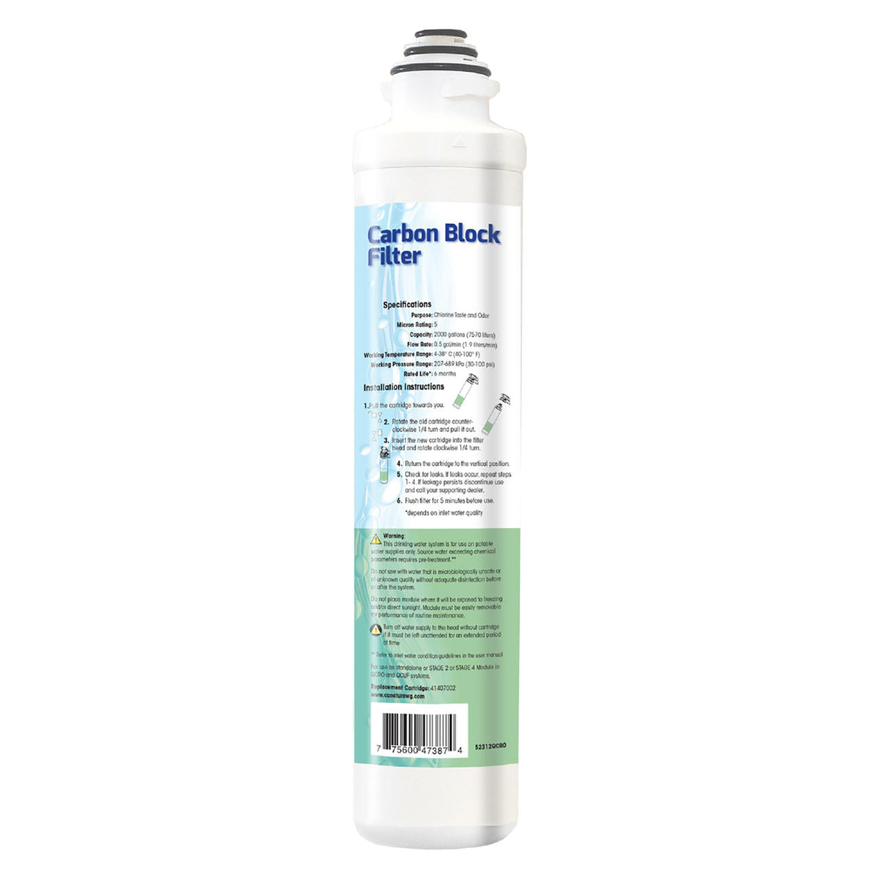Hydrotech - Replacement Carbon Filter