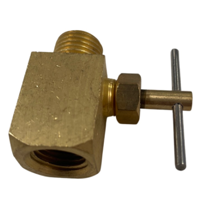 1/4" RO BRASS NEEDLE VALVE